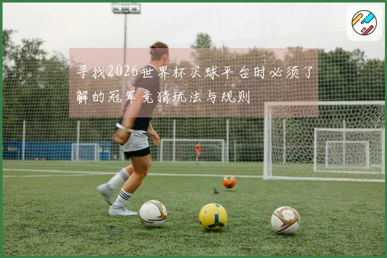 寻找2026世界杯买球平台时必须了解的冠军竞猜玩法与规则